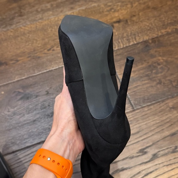 Steve Madden Dominique Black Thigh High Boot - Picture 8 of 10